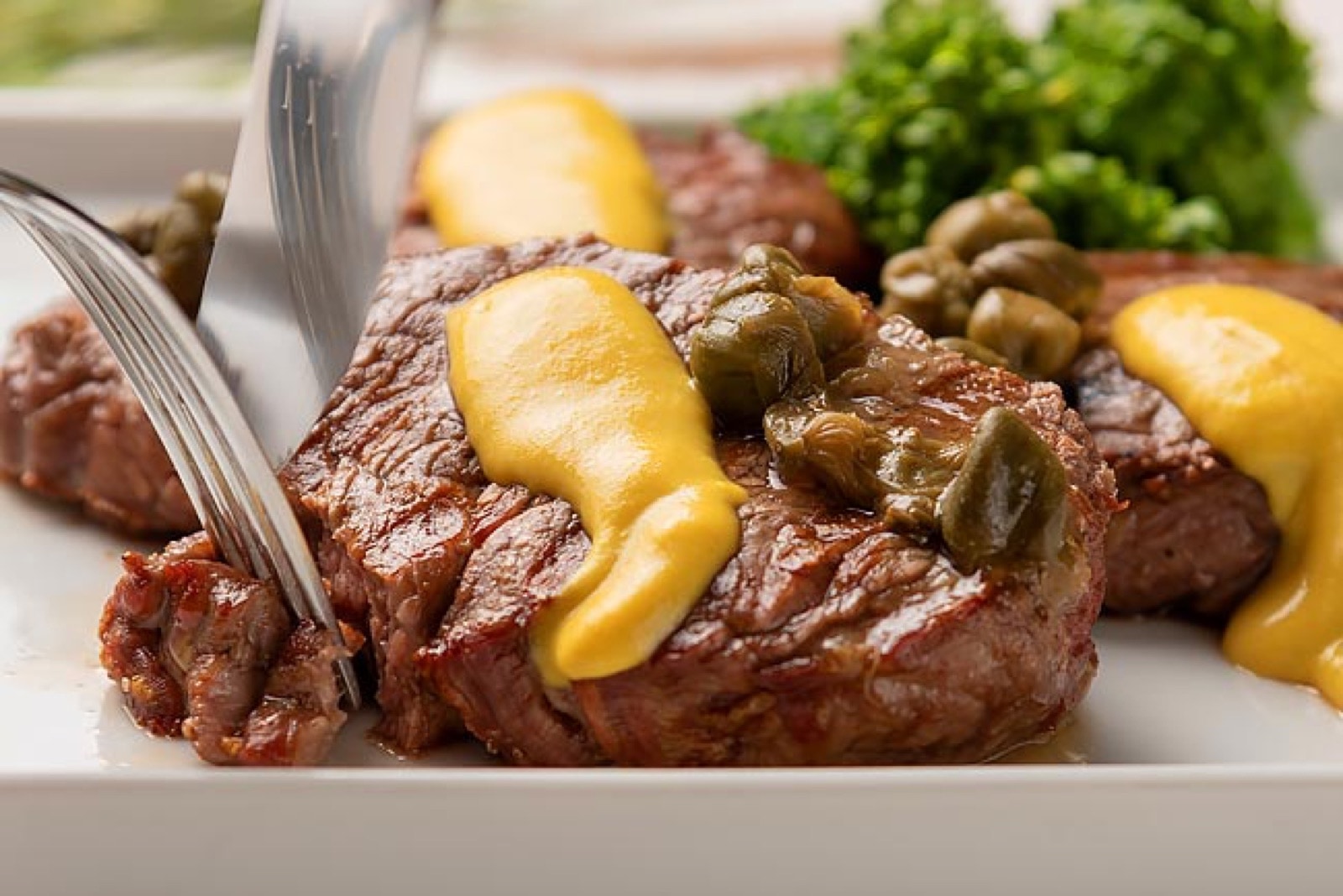 Bife da vazia na grelha