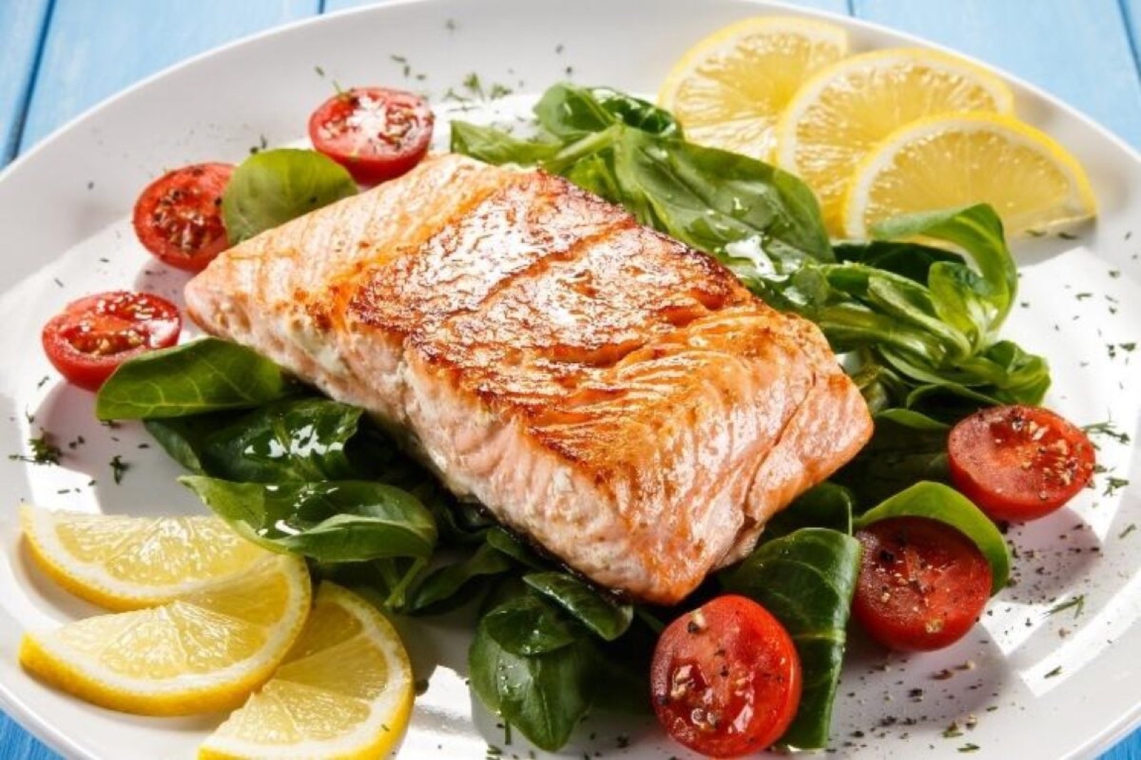Salmão grelhado